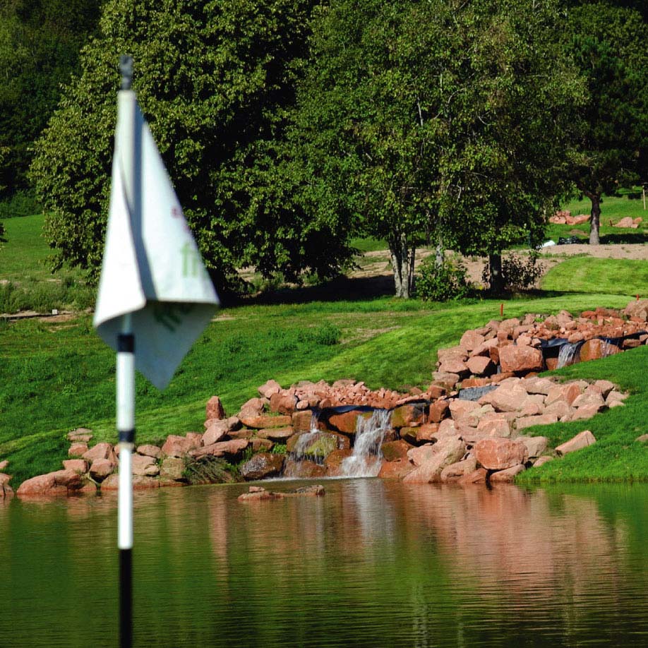 Navigationspunkt Golfen