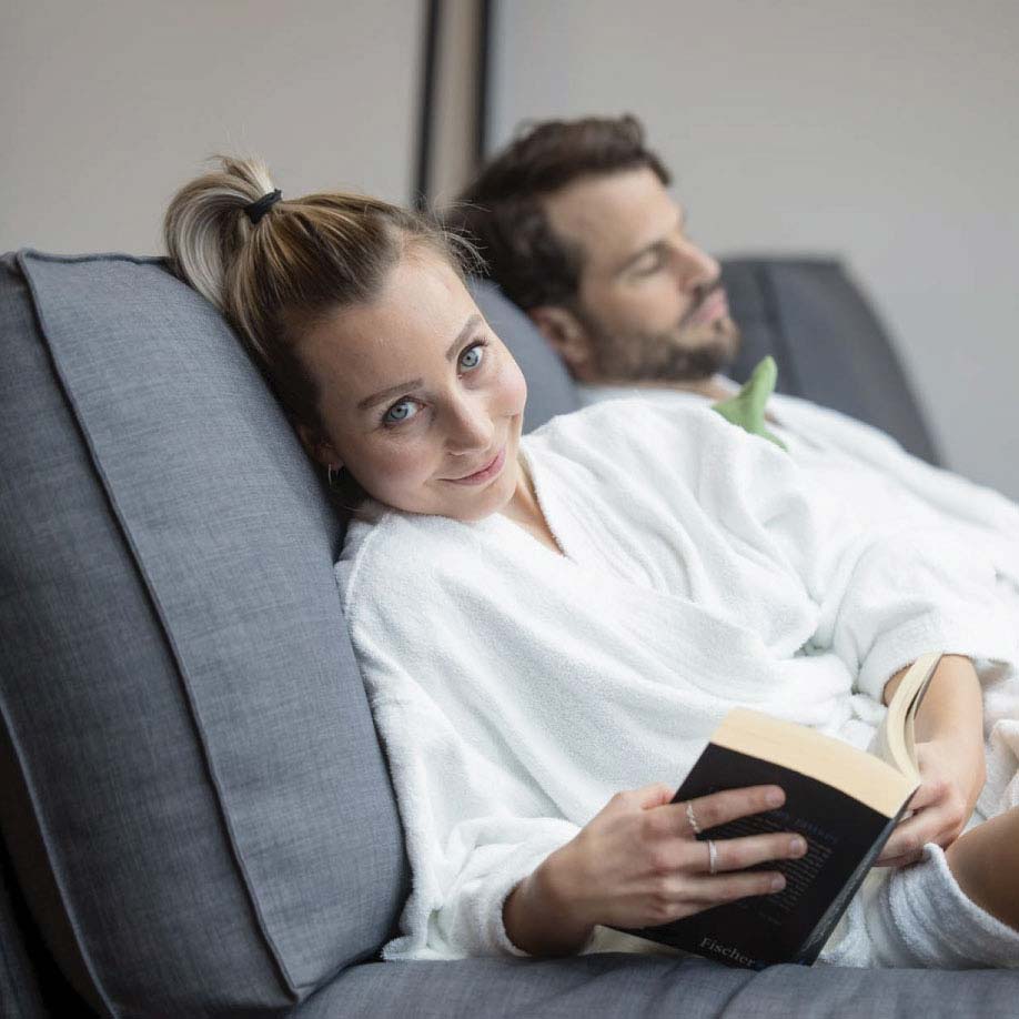 Navigationspunkt Ruhebereiche zum Abschalten und Durchatmen